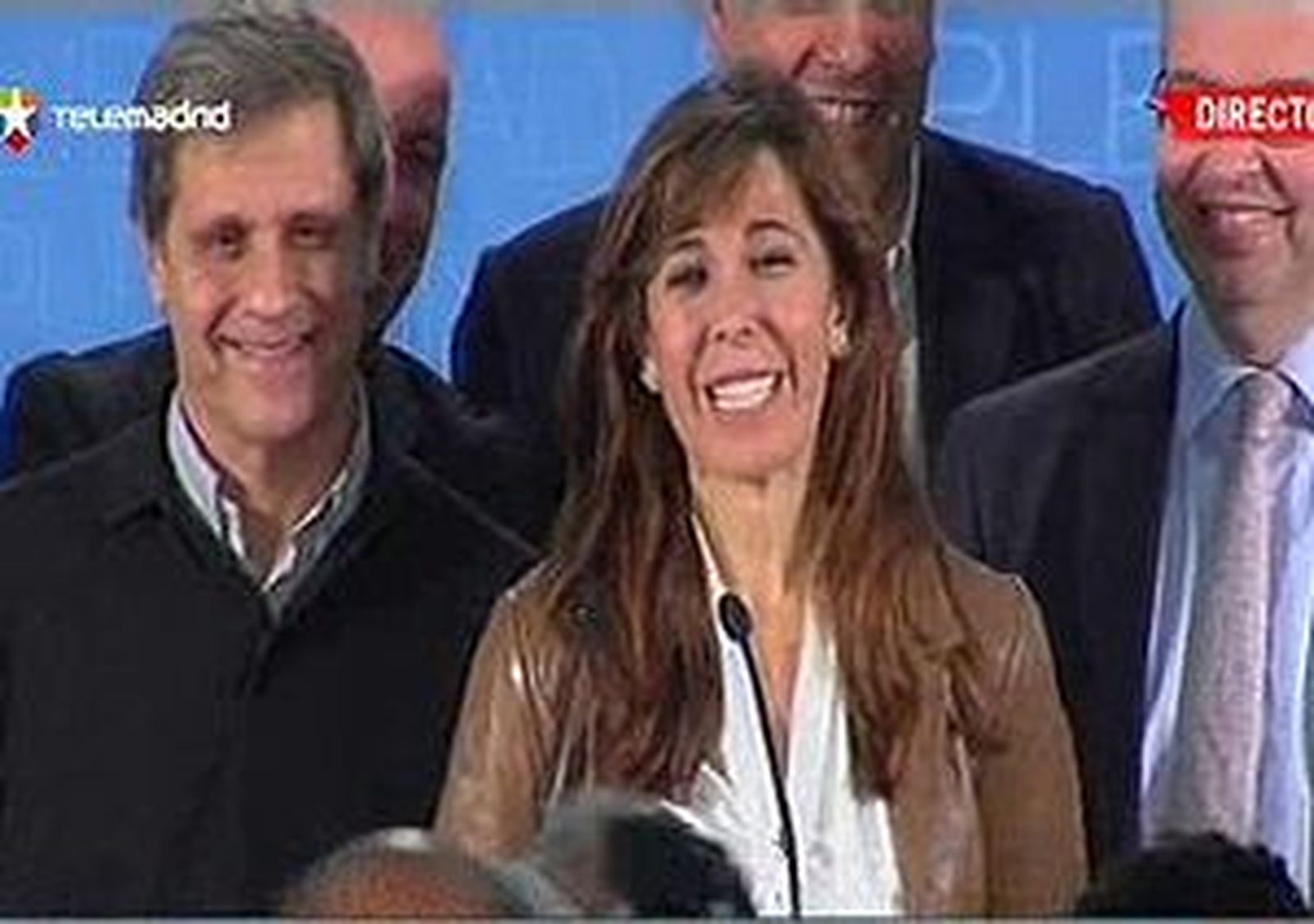 Alicia Sánchez Camacho celebra los buenos resultados del PP