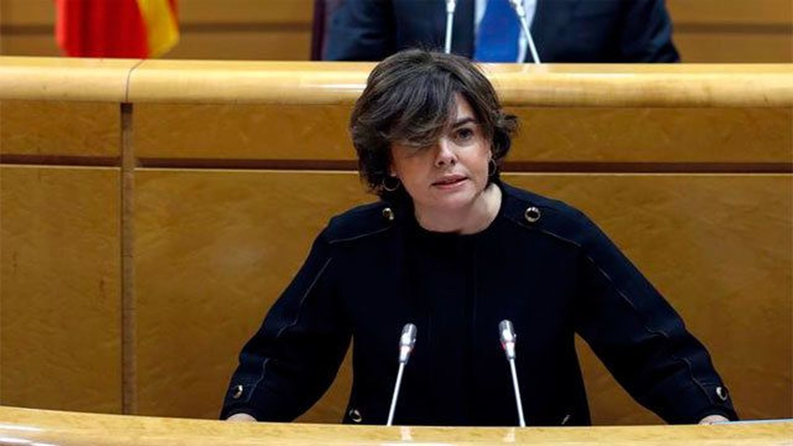 Santamaría ve demostrado el valor del 155 ante el "fake" del soberanismo