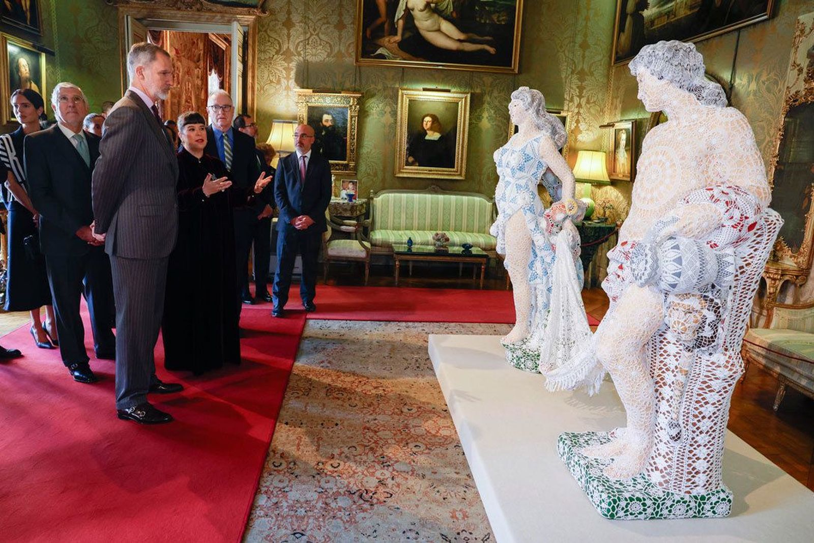 Joana Vasconcelos revoluciona el Palacio de Liria