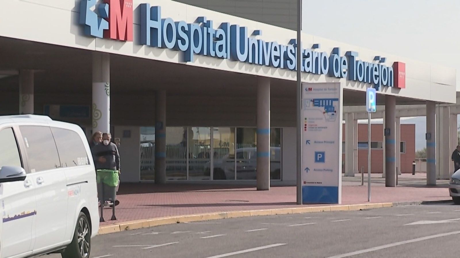 Una enfermera del Hospital de Torrejón recibió una orden para grabar la reunión