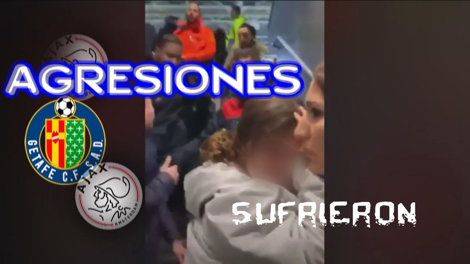 Aficionados del Ajax agredieron e insultaron a seguidores del Getafe
