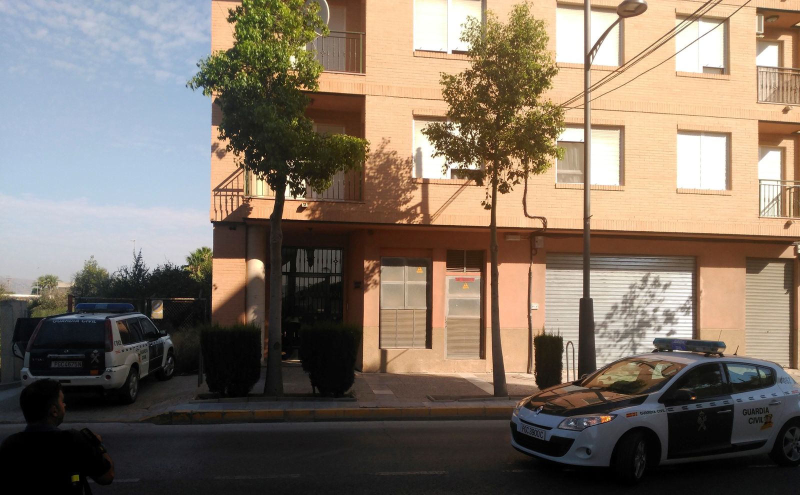 Lugar donde ha ocurrido el crimen en Beniel (Murcia)