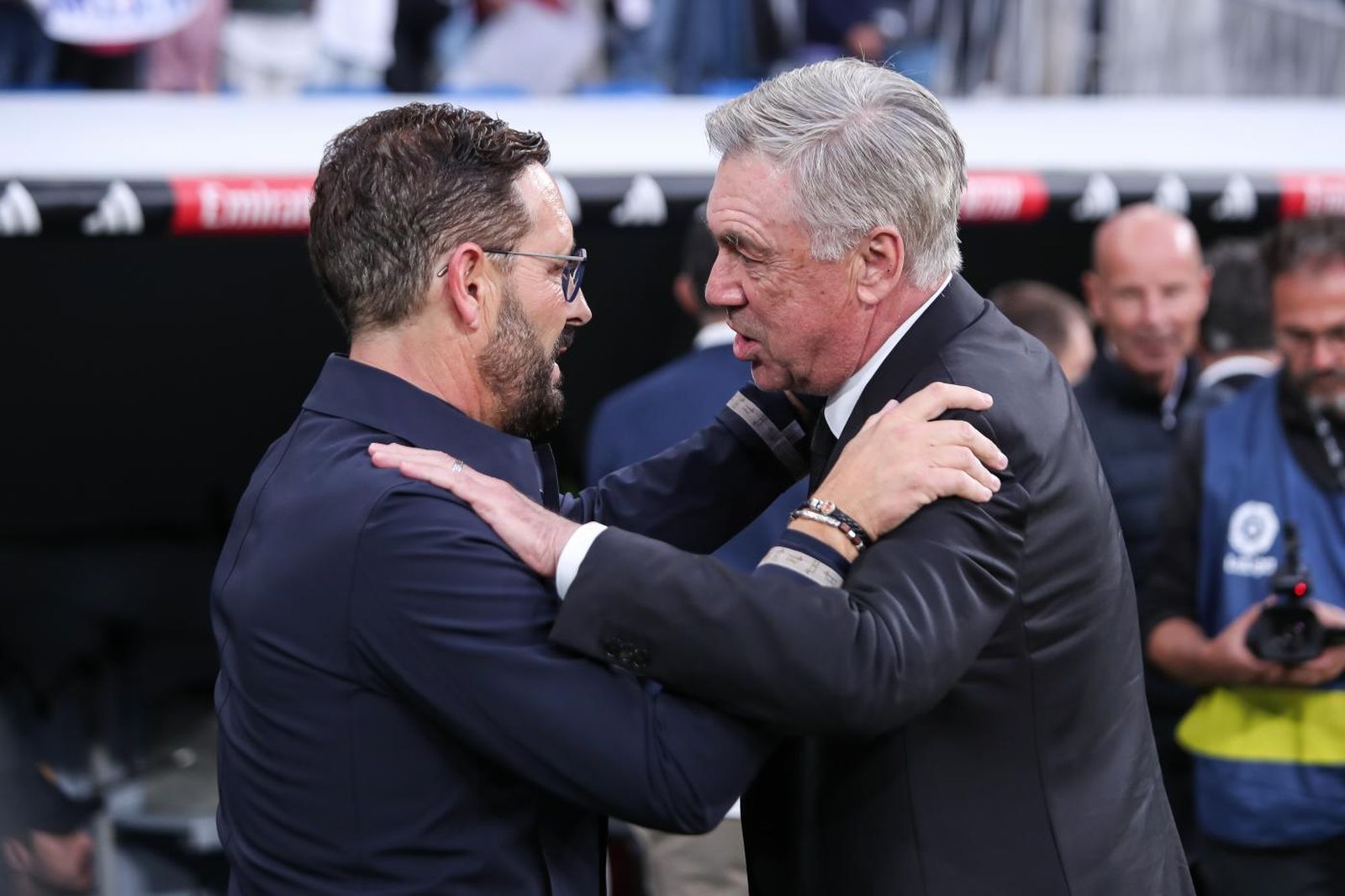 Bordalas y Ancelotti
