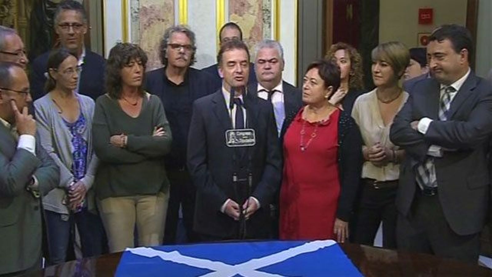 En el Congreso siguen el referéndum escocés con la mirada puesta en Cataluña