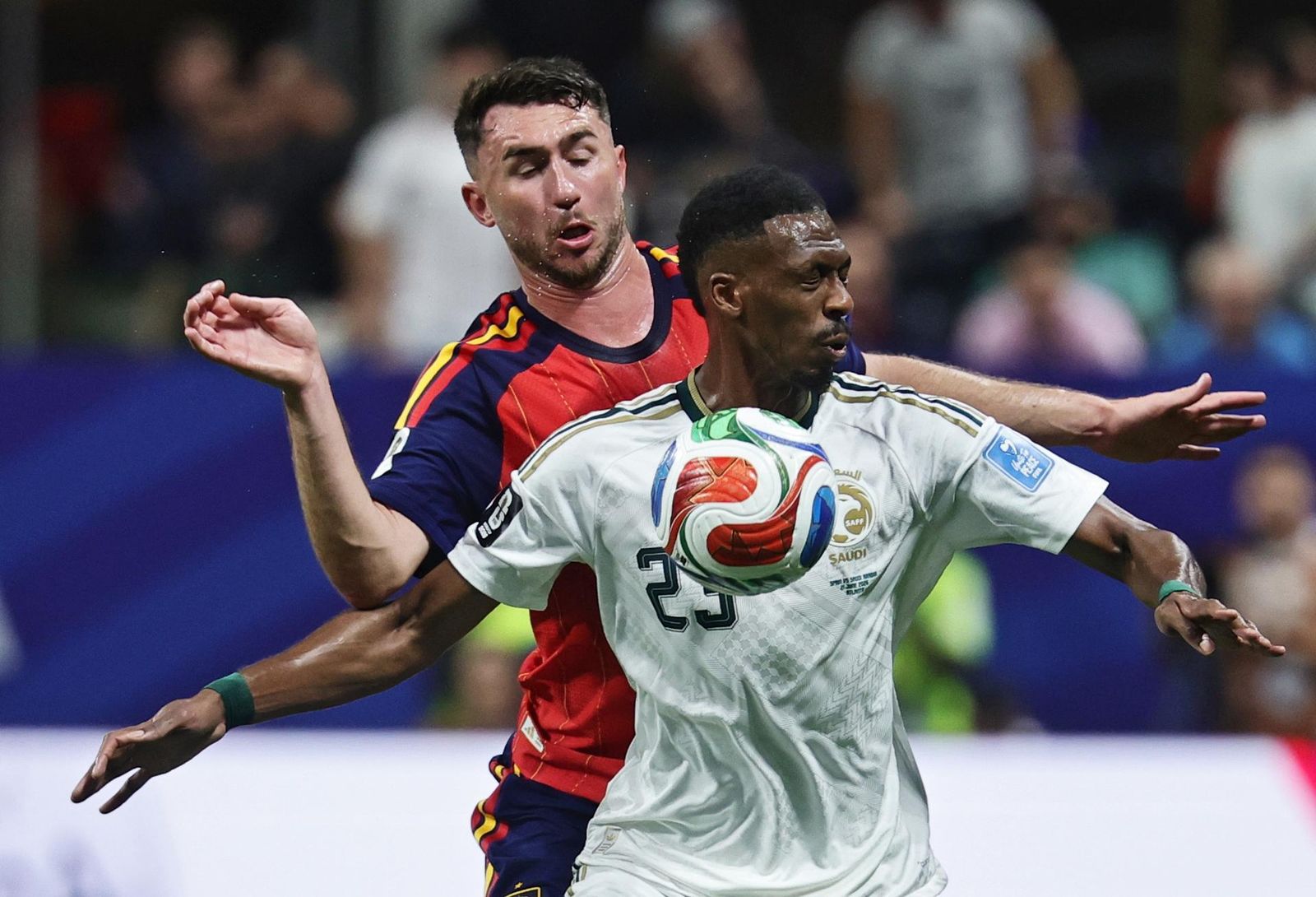 Laporte ante Arabia Saudí