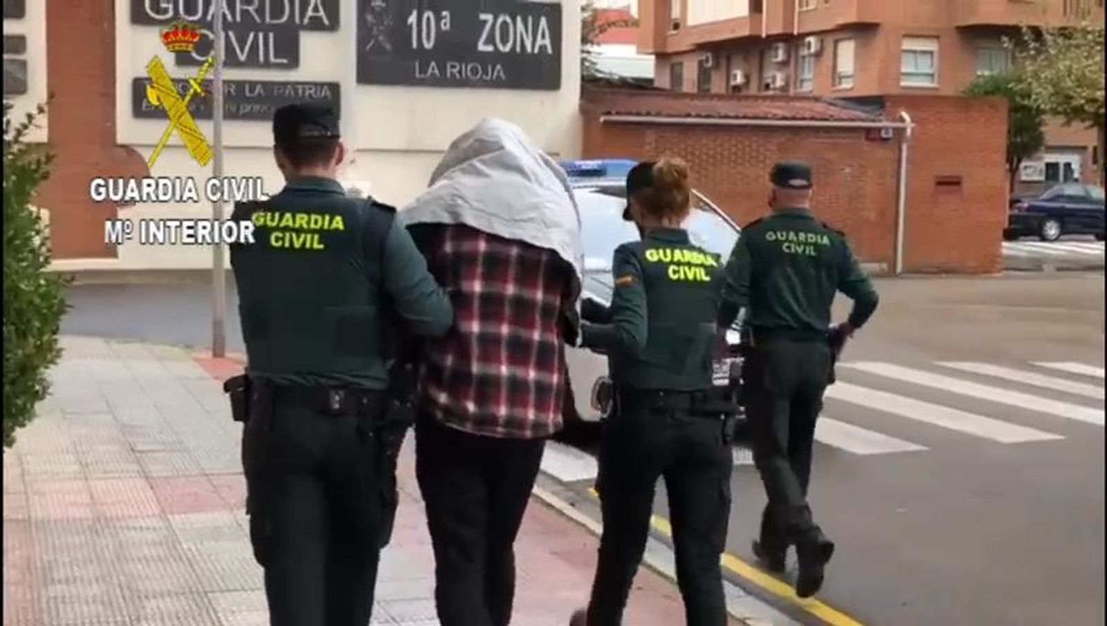 Prision para el detenido en Lardero