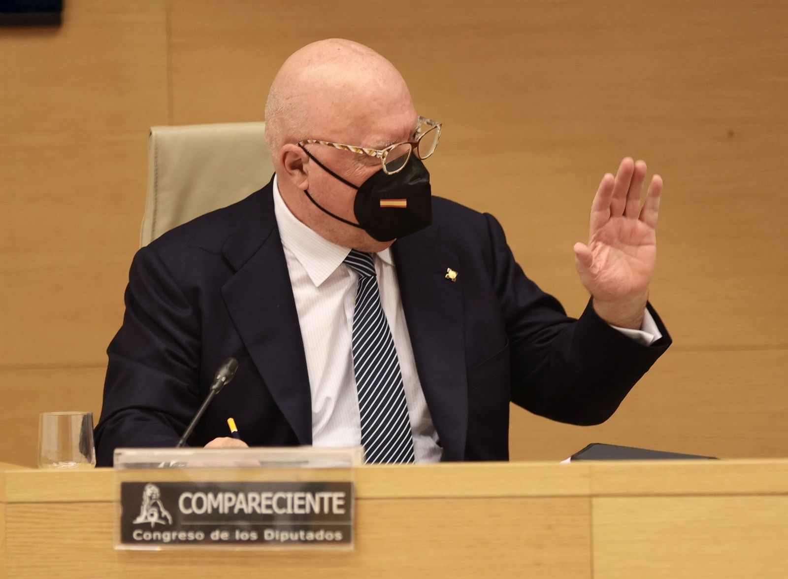 Villarejo comparece en la Comisión del 'caso Kitchen' pero no aporta pruebas
