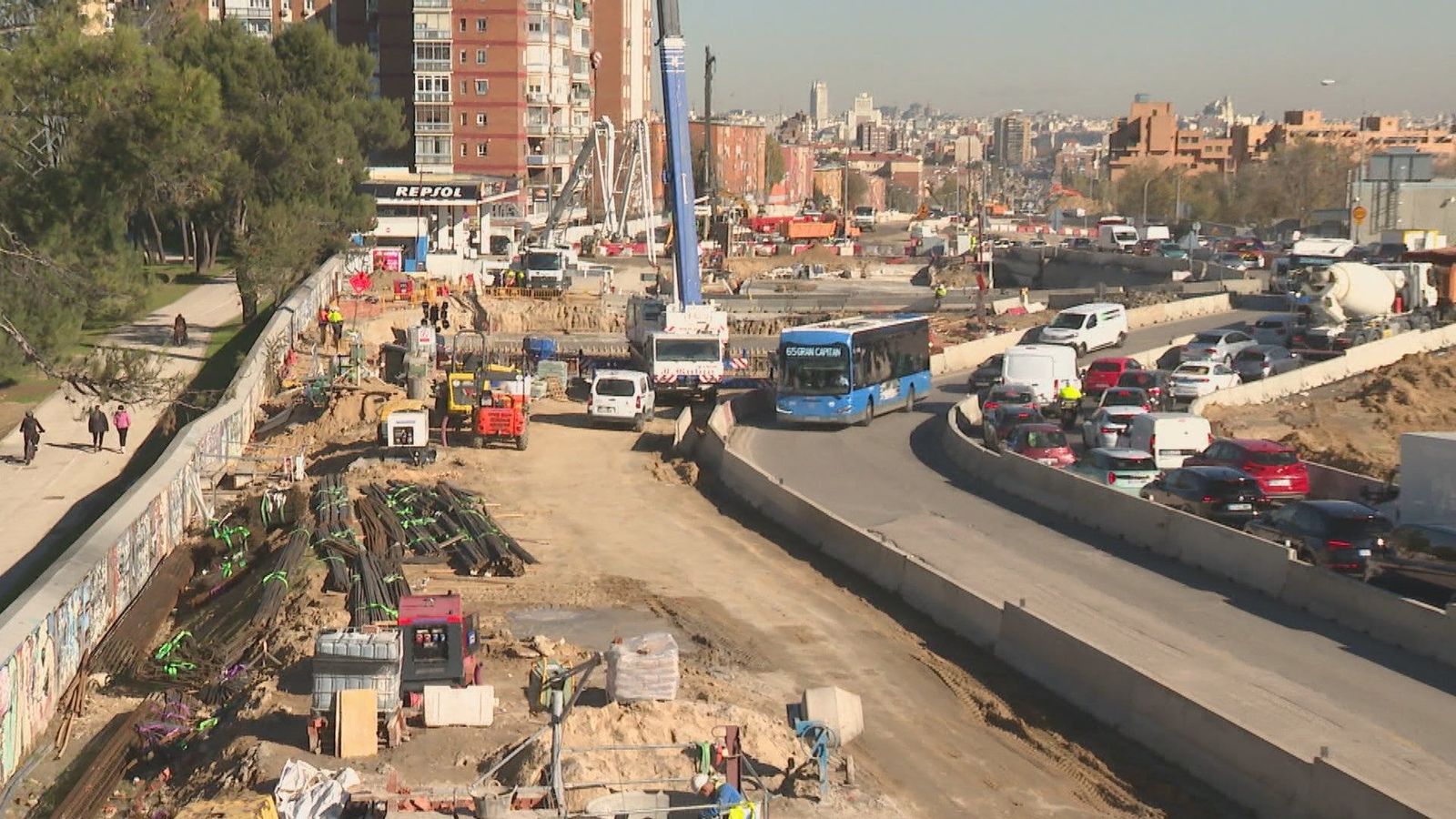Las grandes obras de Madrid avanzan a toda velocidad con el fin de concluirlas en 2026