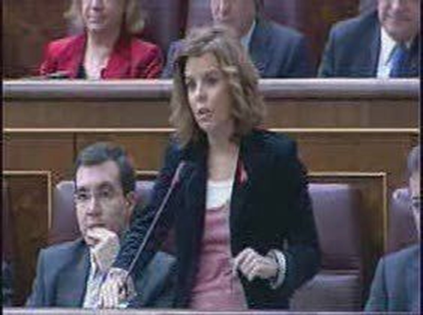 Soraya y Rubalcaba