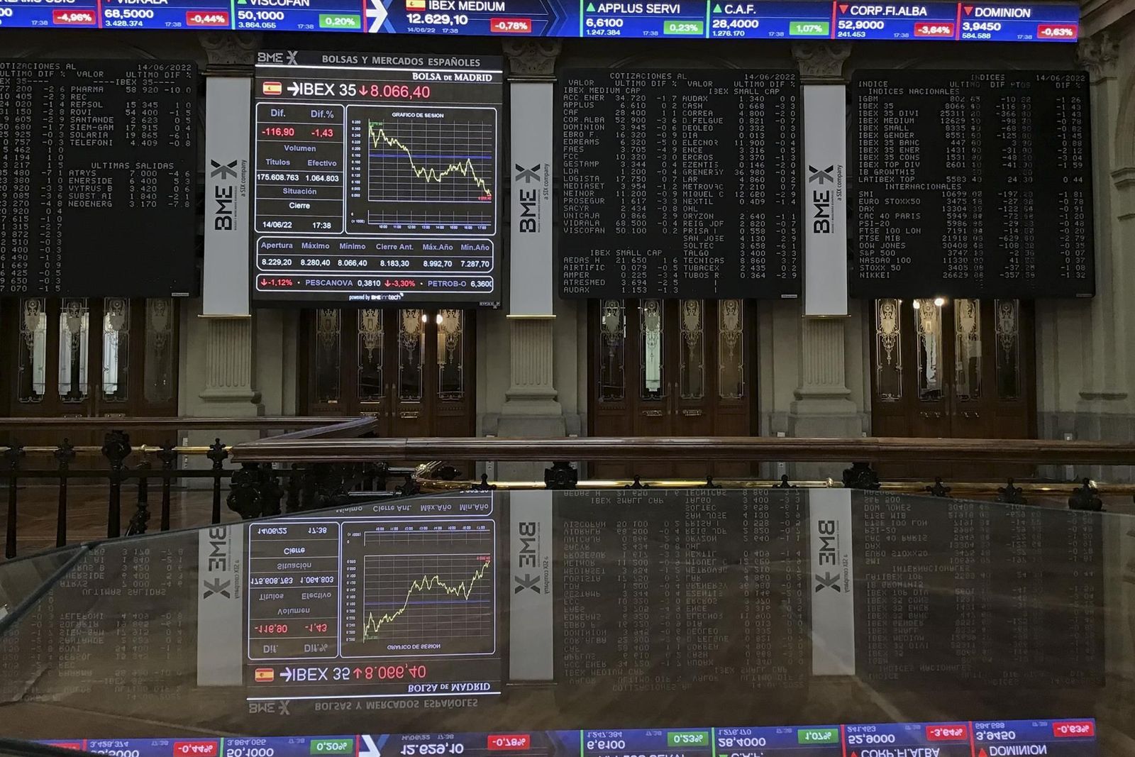 La bolsa sube el 1,34 % porque el BCE intervendrá en el mercado de deuda