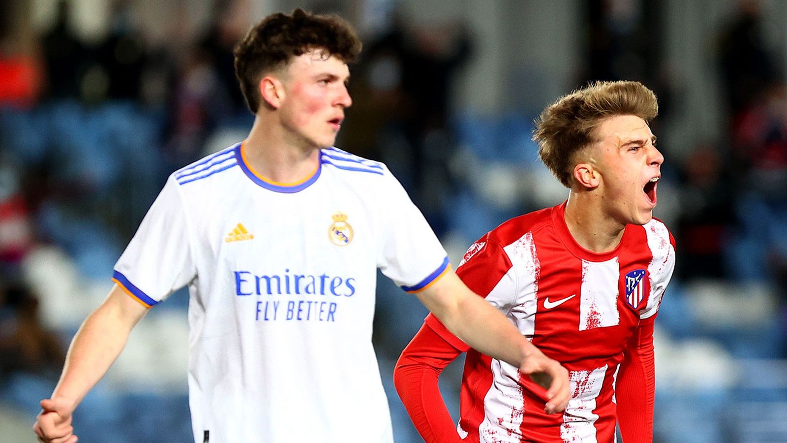 El Atlético gana al Real Madrid y se mete en cuartos de la Liga de Campeones Juvenil