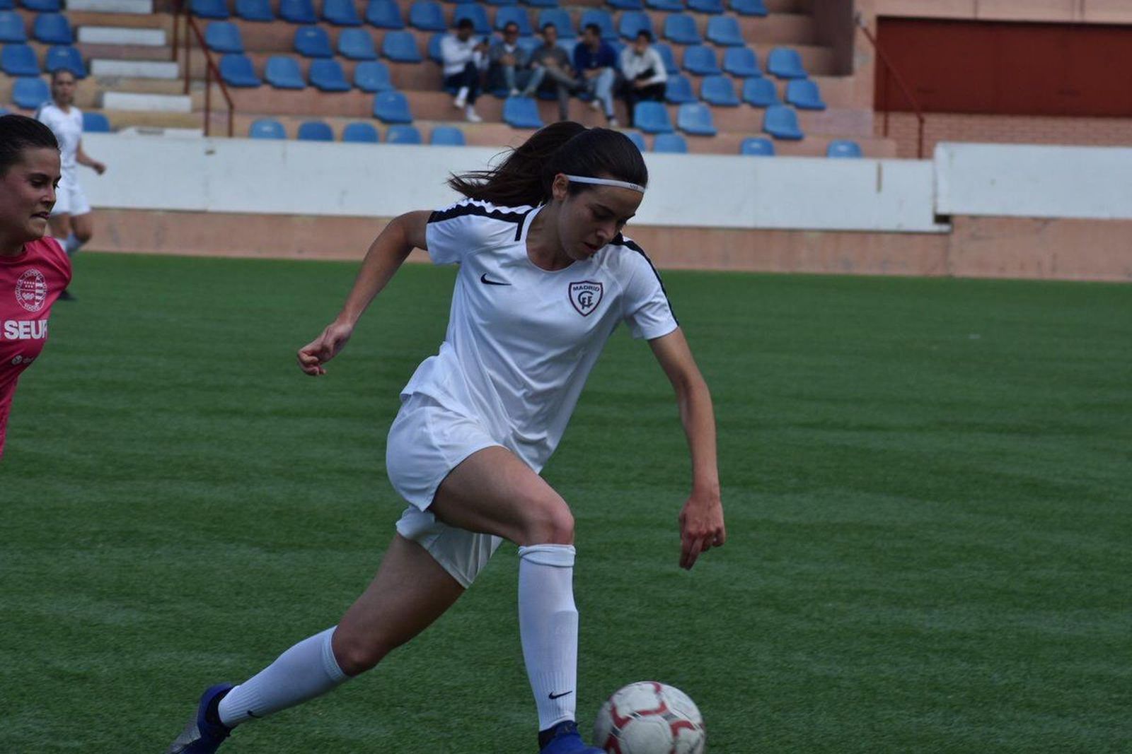 Gol de Yasmin, del Madrid CFF B, al Olímpico (0-2)