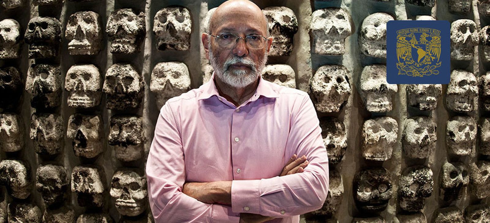 El reputado arqueólogo mexicano Eduardo Matos Montezuma