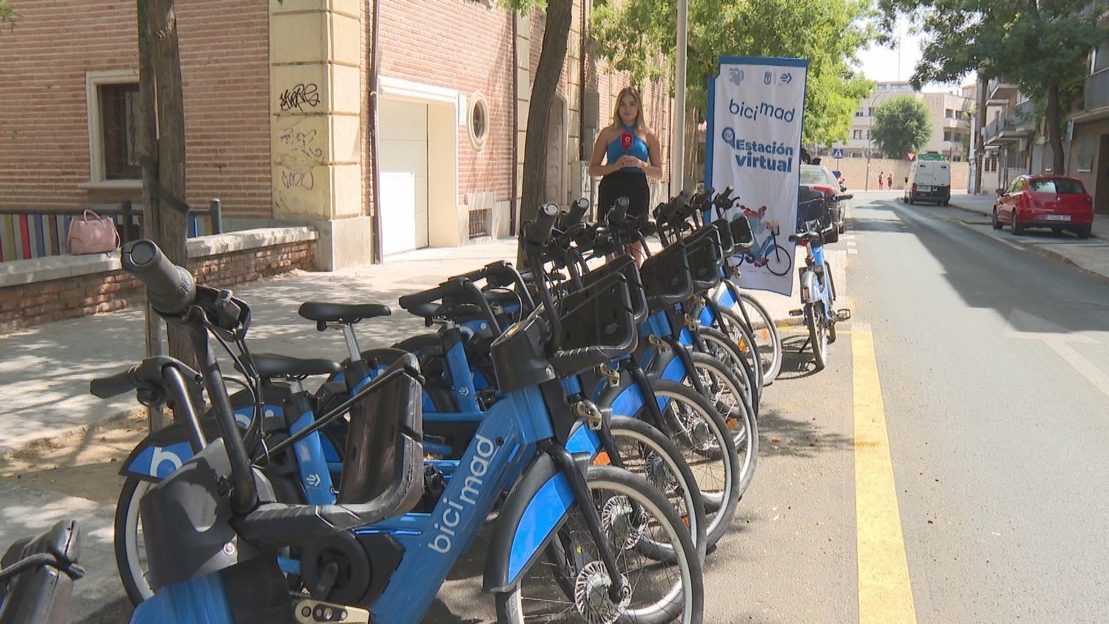 Bicimad estrena en Carabanchel la segunda estación virtual de la ciudad