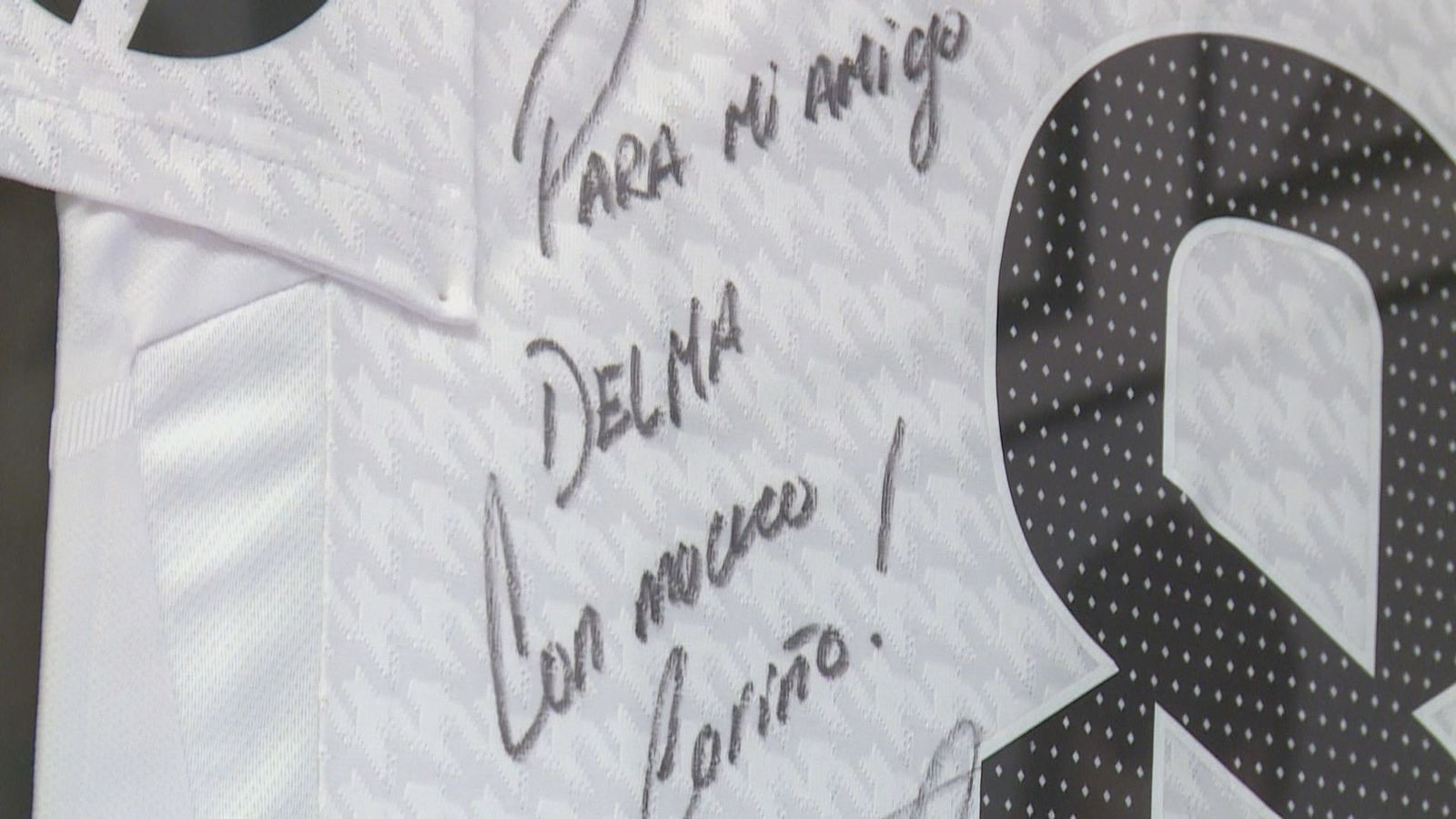 Dedicatoria Fede Valverde