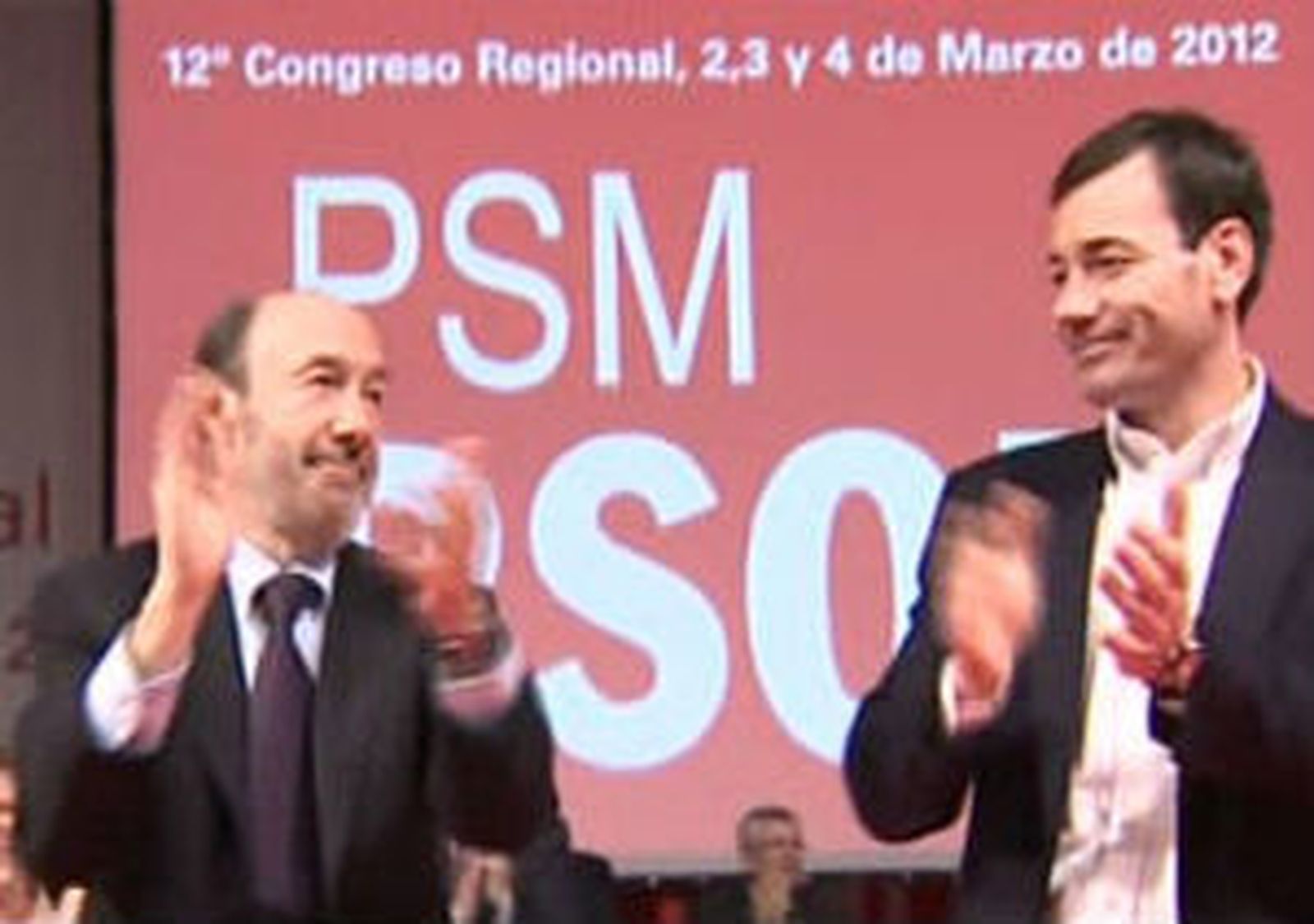 Rubalcaba en el Congreso del PSM