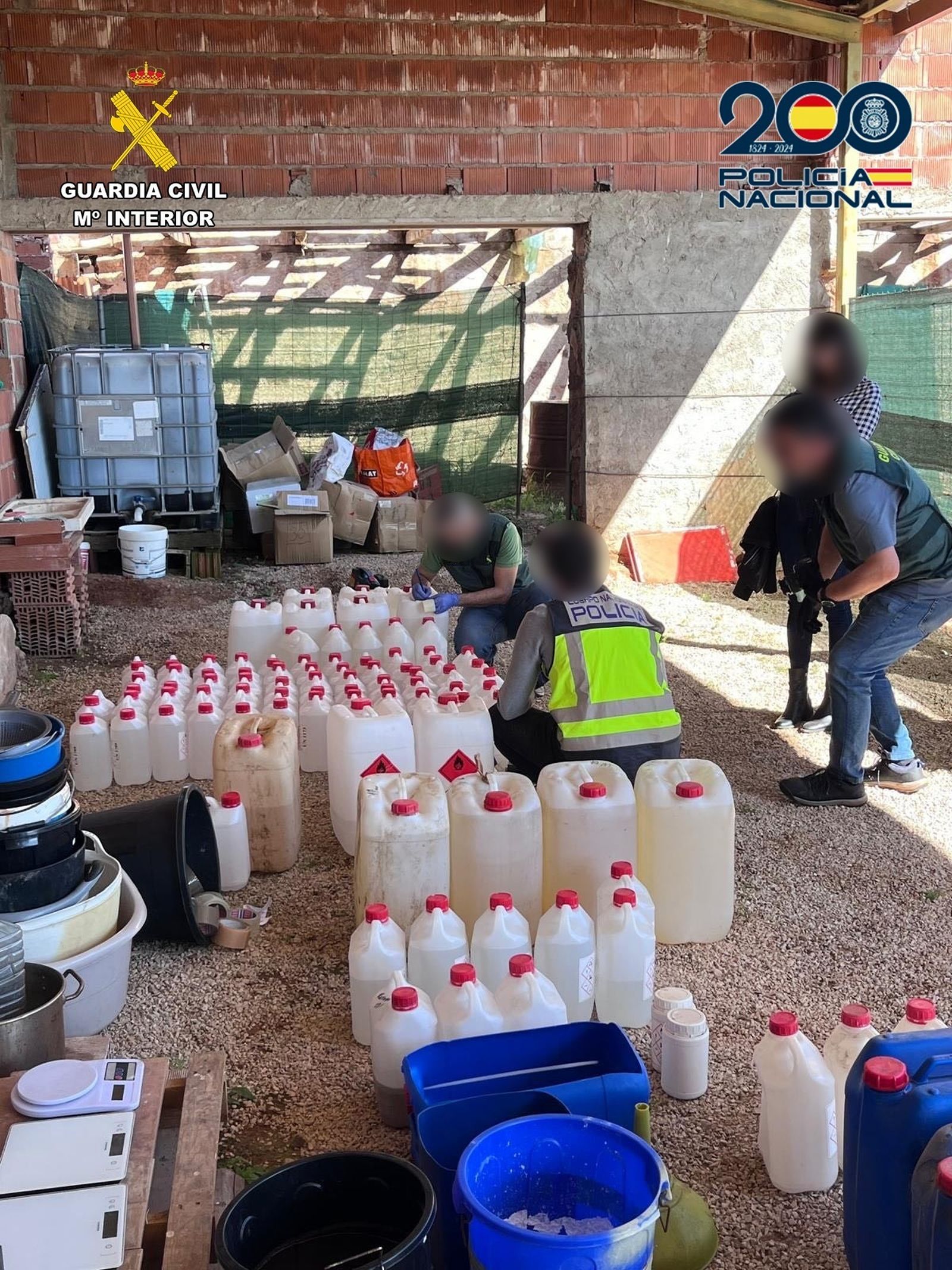 Operación antidroga de clan Colombiano