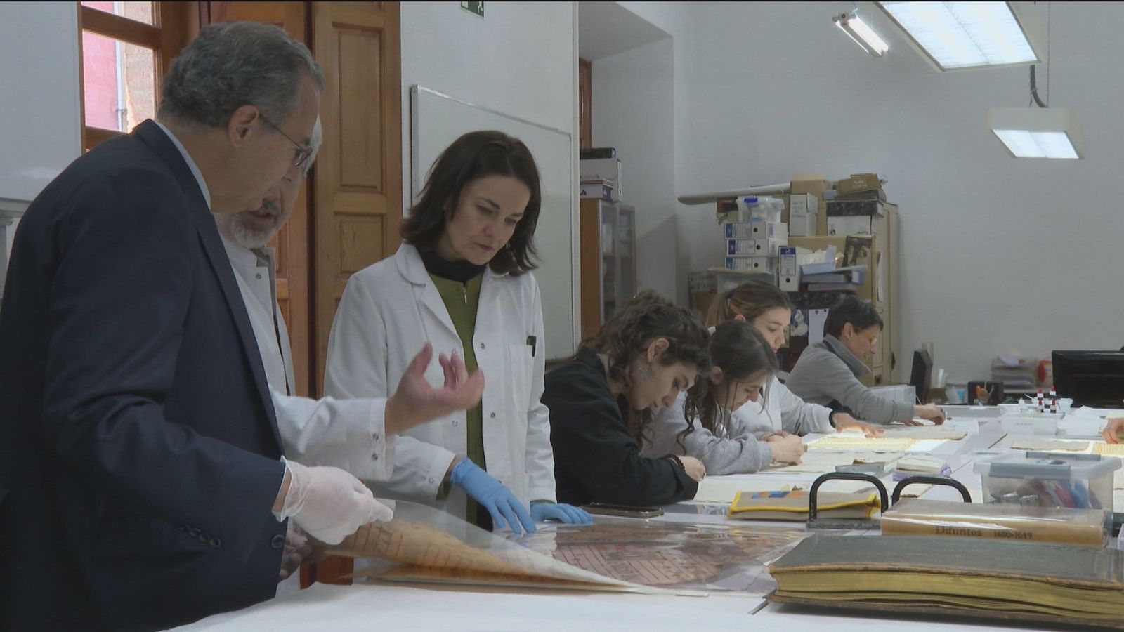 Ossorio visita la Escuela Superior de Restauración y Conservación de Bienes Culturales