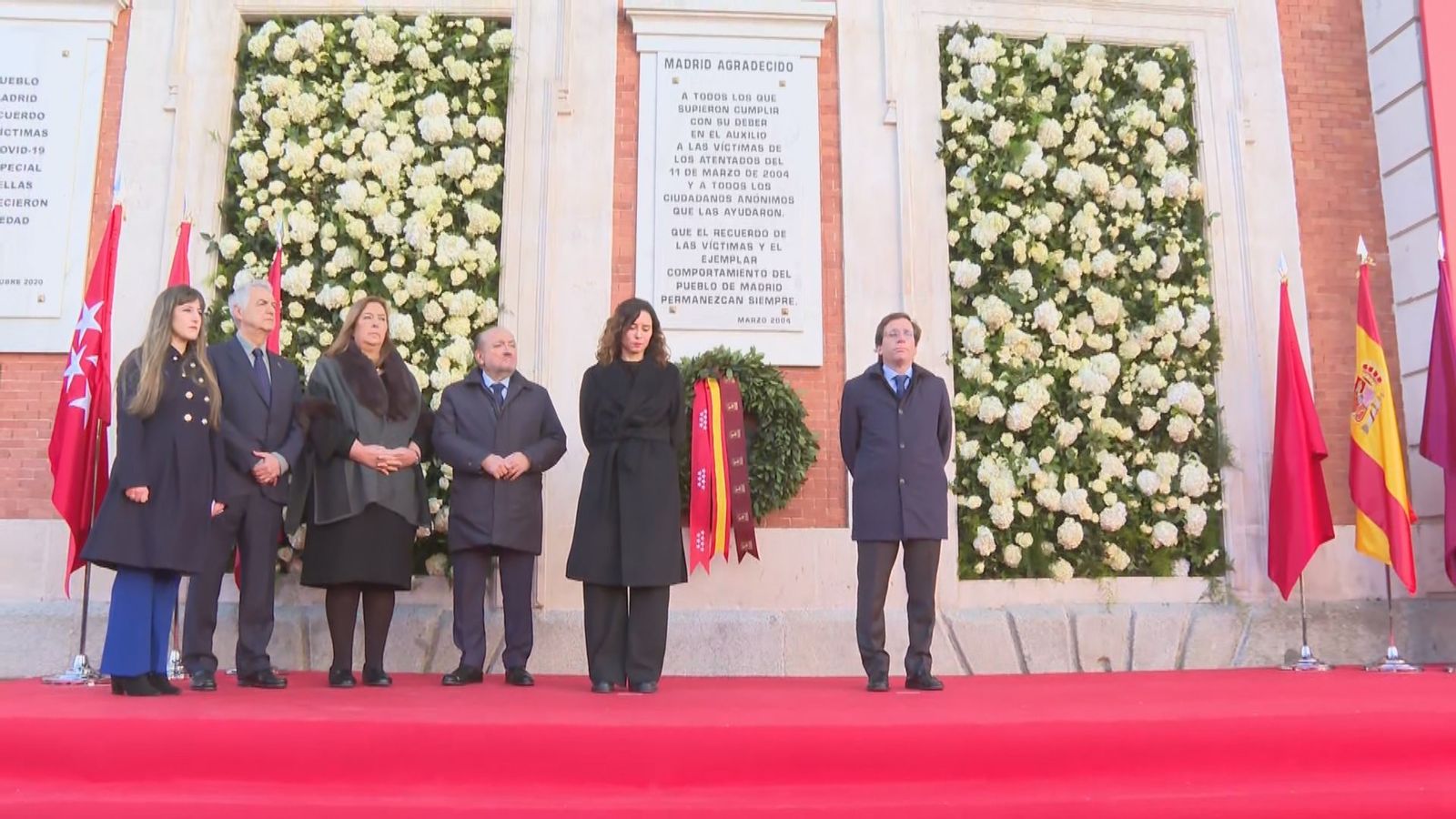 Homenaje de Madrid por el 20 aniversario del 11M