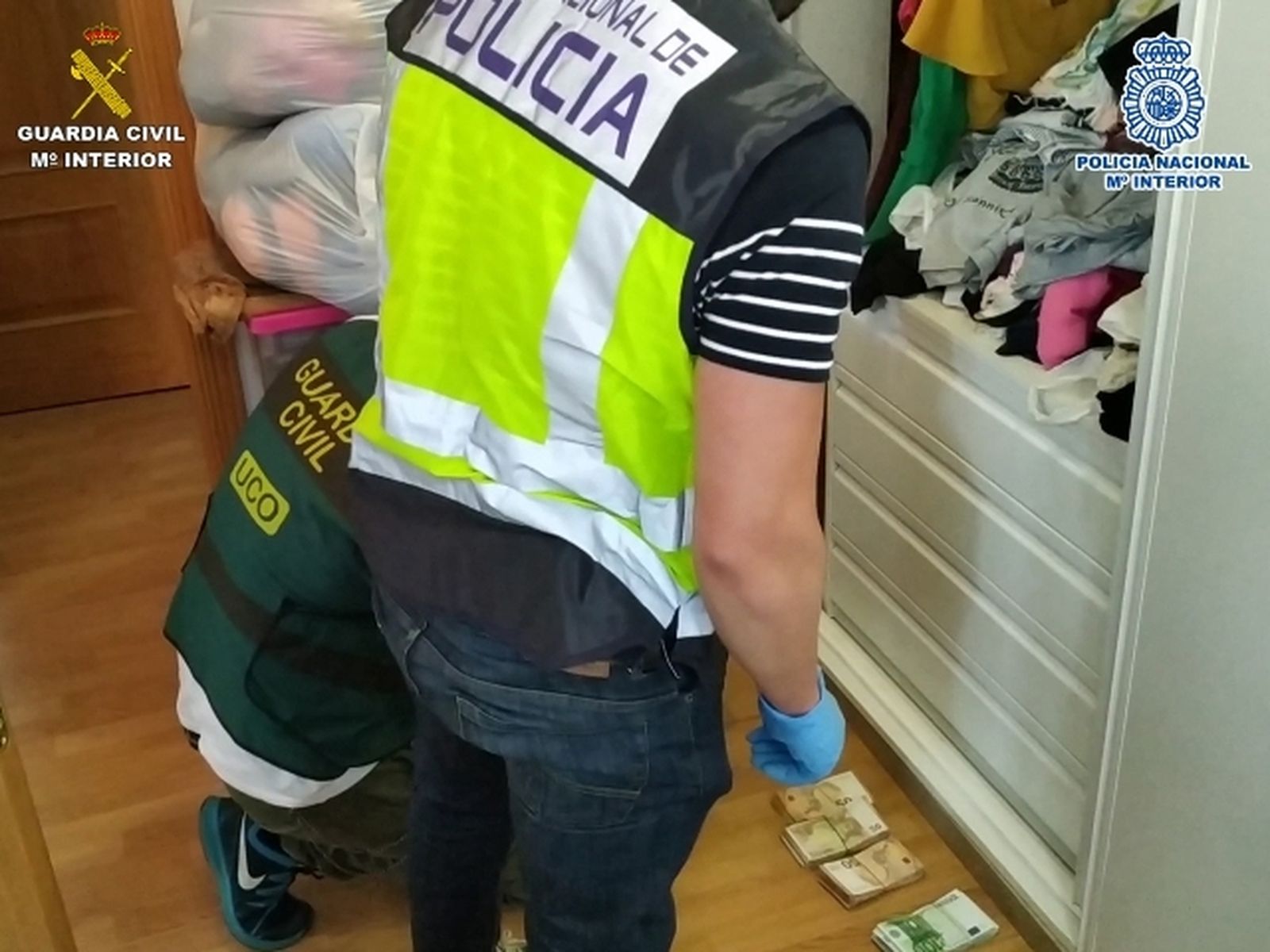 Operación de la Guardia Civil contra el blanqueo de capitales