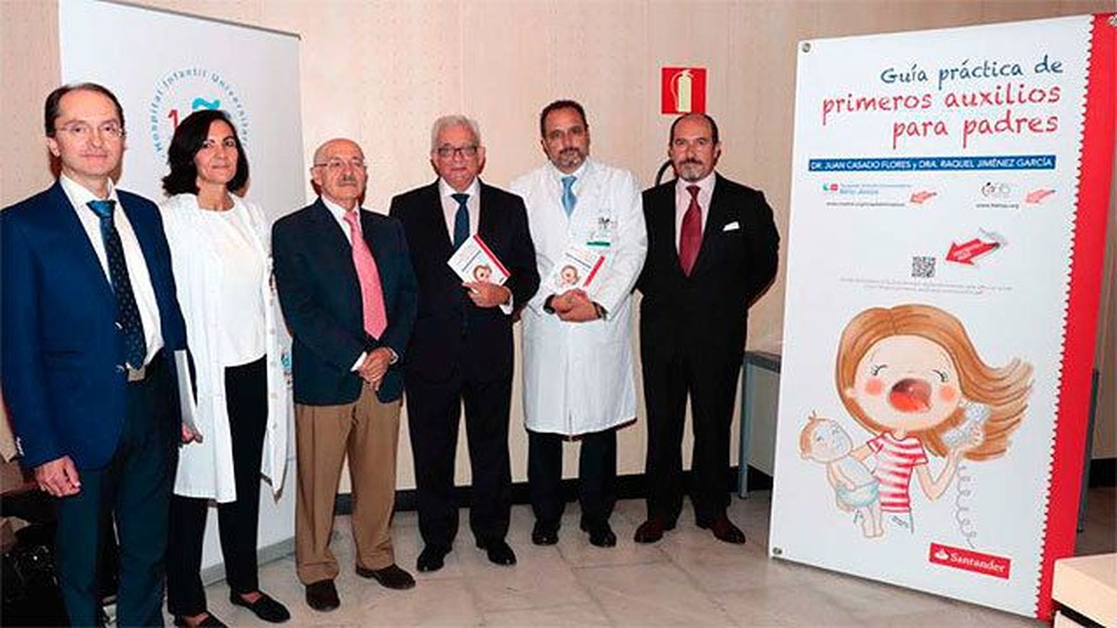 Médicos del Niño Jesús desarrollan una guía multimedia de primeros auxilios para padres
