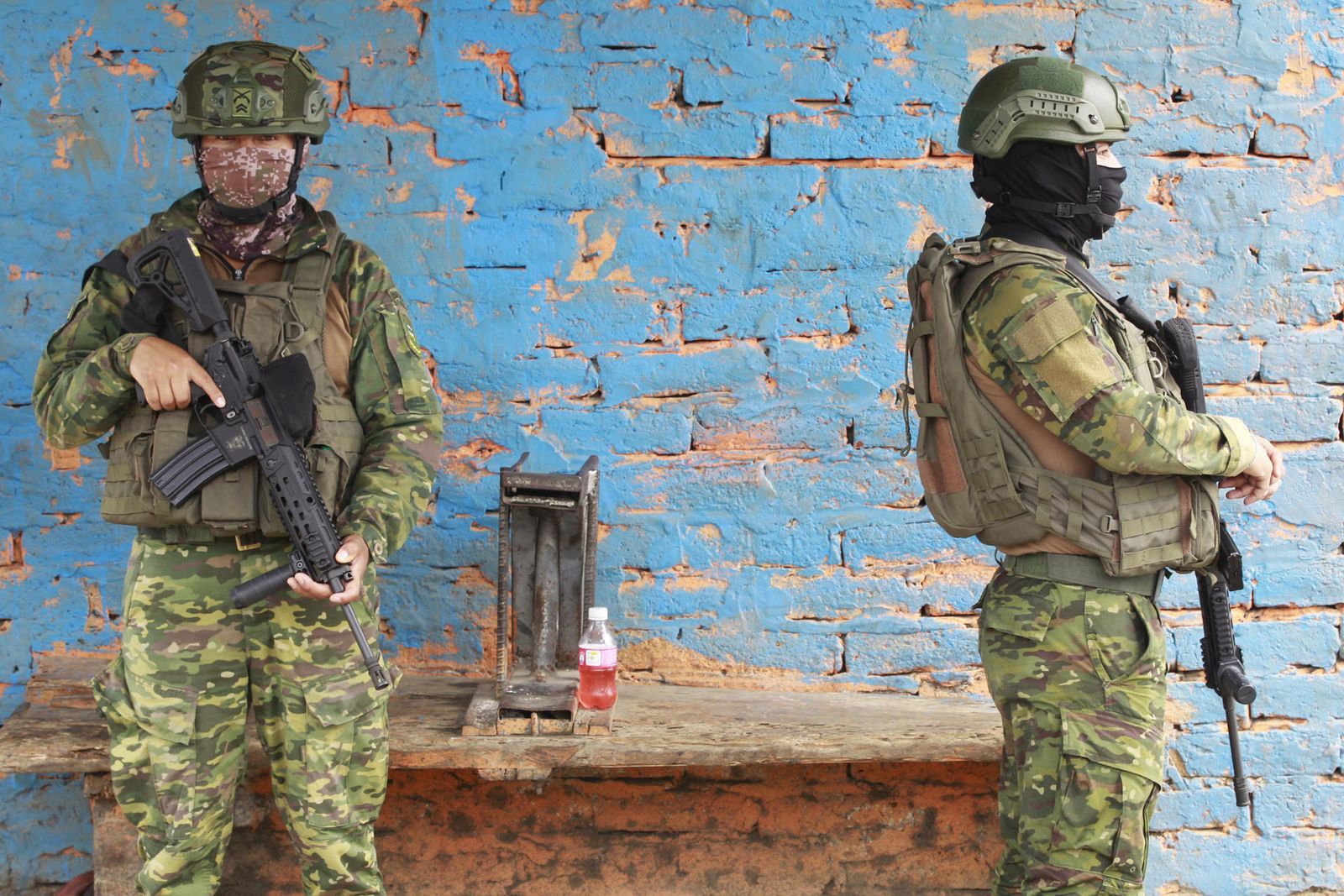 Soldados del Ejército de Ecuador