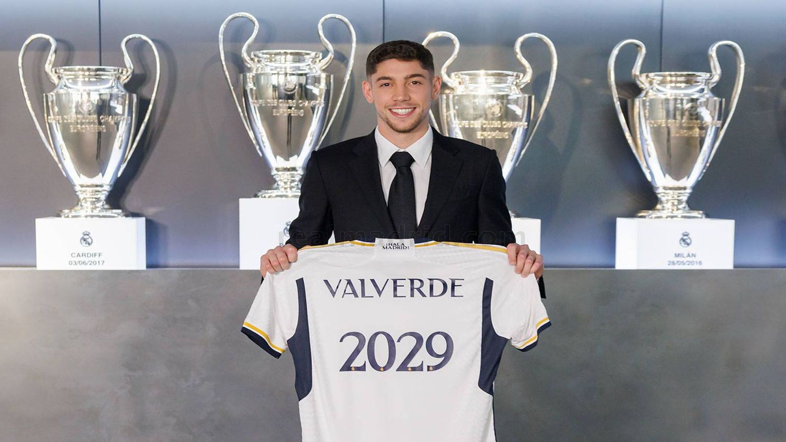 Fede Valverde renueva con el Real Madrid hasta 2029