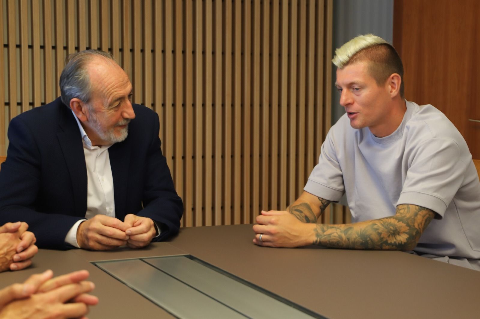 Paco Díez y Toni Kroos
