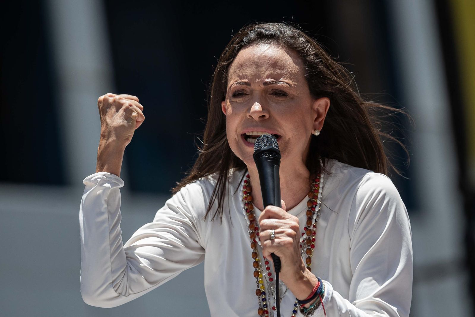 María Corina Machado denuncia "prácticas de terrorismo de Estado" y urge a "mantener el seguimiento" sobre Venezuela