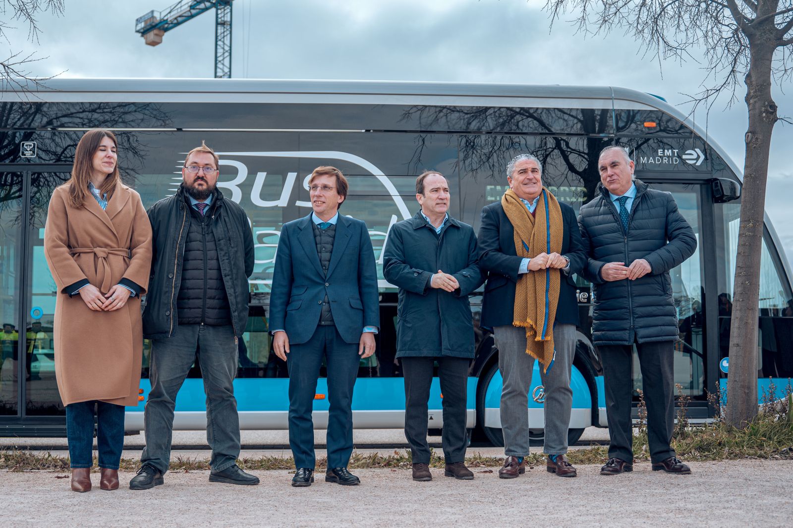Almeida presenta Bus Rapid, la primera línea eléctrica de autobús rápido de alta capacidad en Madrid