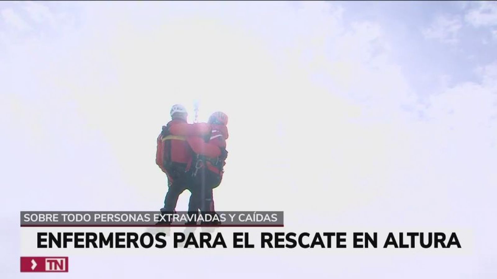 Enfermeros 'de altura' en Navacerrada