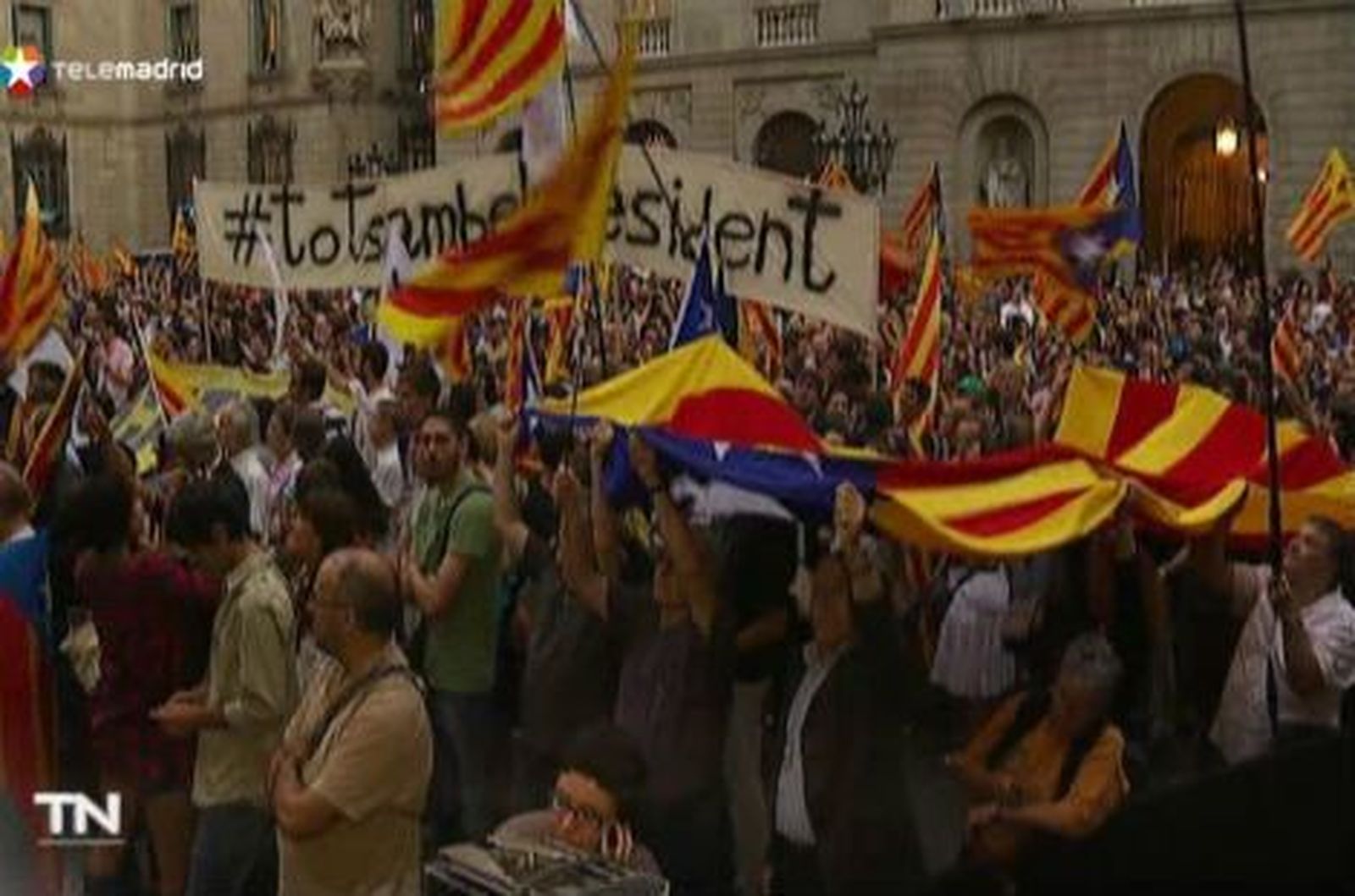 Convocan una concentración ilegal en Barcelona