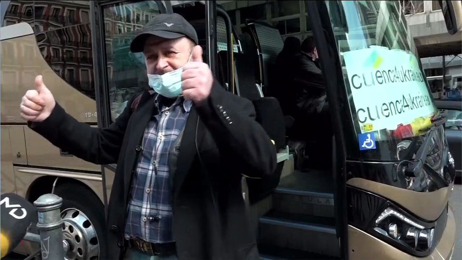 "Voy a Ucrania a combatir por mi país"