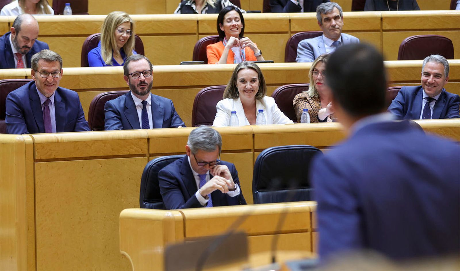 Cuarto cara a cara de Sánchez y Feijoo en el Senado a un mes de las elecciones