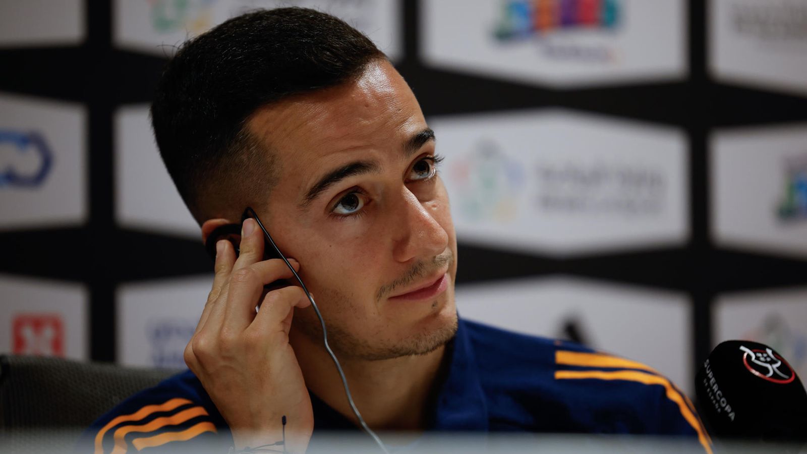 Lucas Vázquez, sobre la Supercopa