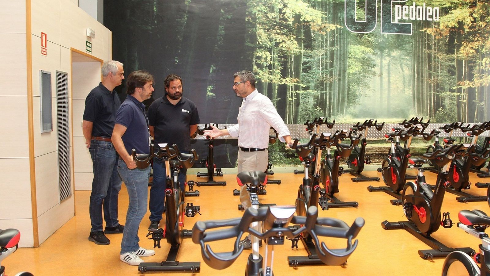 Alcobendas instala un parque y nuevas máquinas de spinnig en Valdelasfuentes