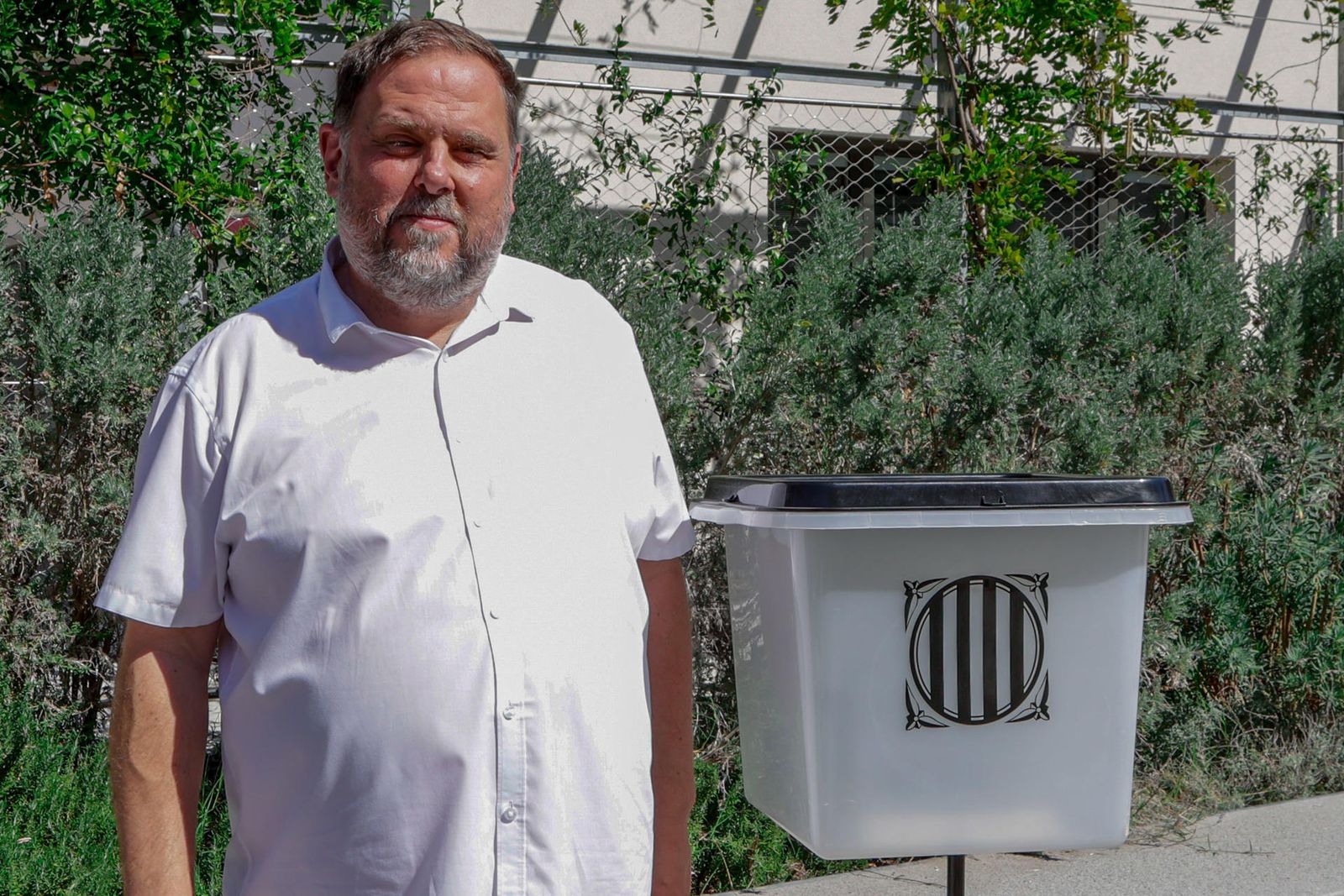 Oriol Junqueras, en un acto en conmemoración del sexto aniversario del 1-O