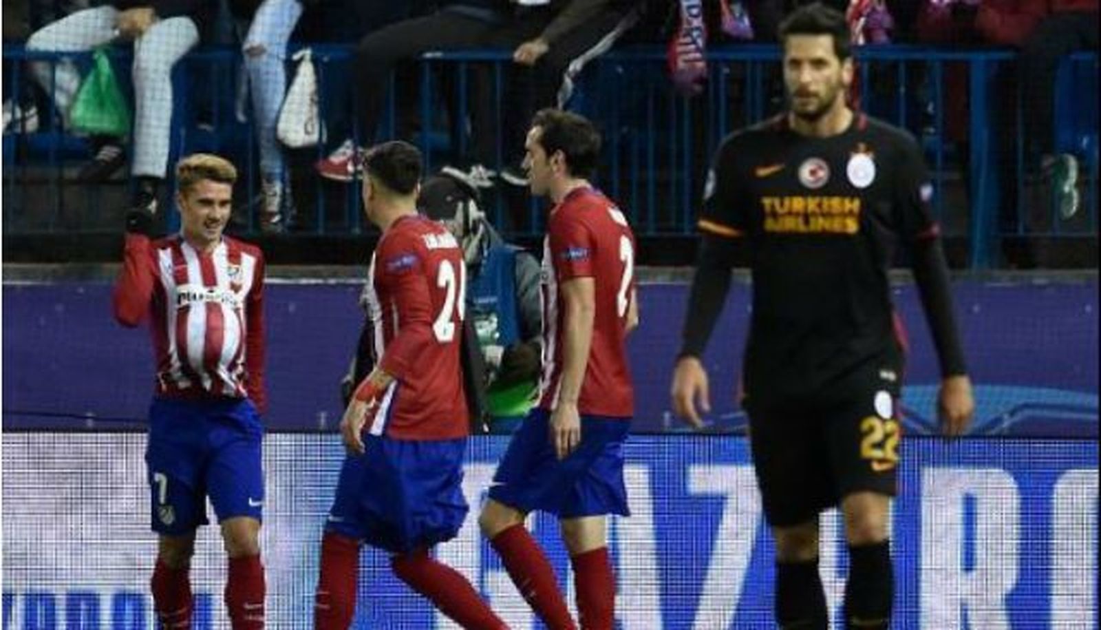 2-0. Griezmann sentencia al Galatasaray y el pase a octavos