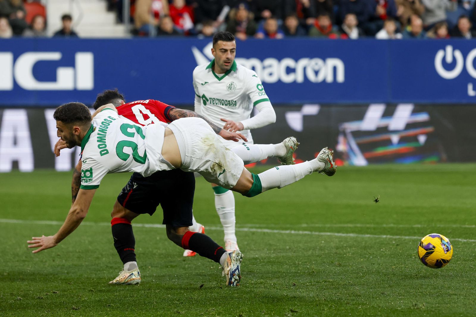 Domingos Duarte ante Osasuna