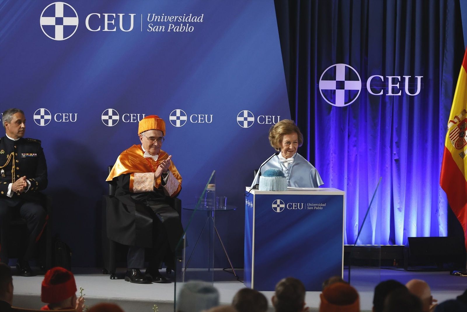 La Reina Sofía, investida Doctora 'Honoris Causa' por la Universidad CEU San Pablo