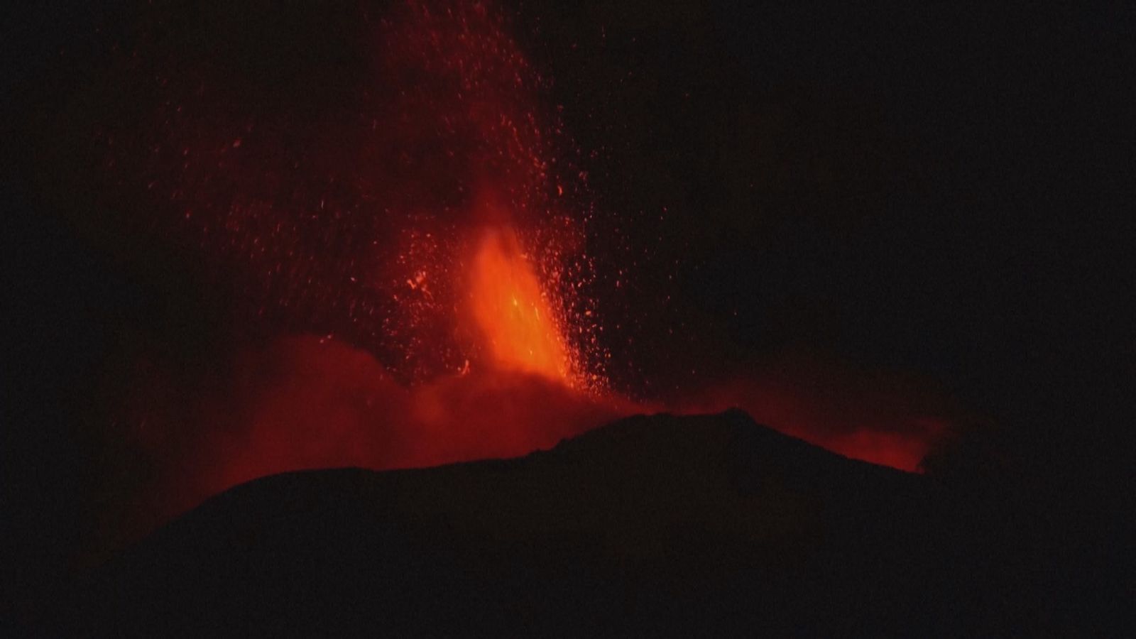 Erupción del volcán Etna