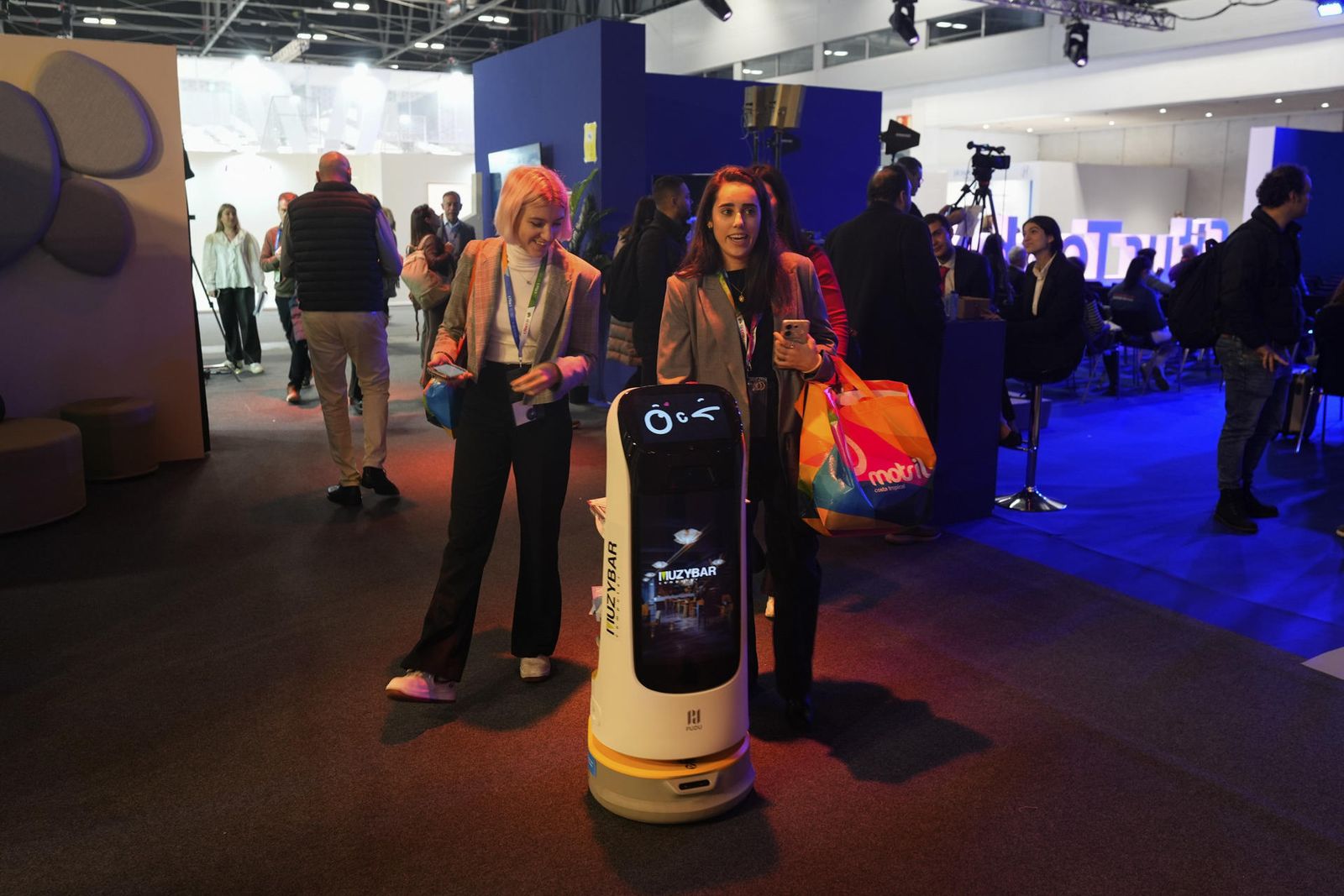 Aspecto de Fiturtechy, la sección más futurista de FITUR