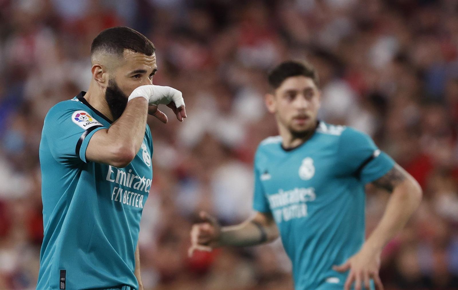 Benzema y Valverde
