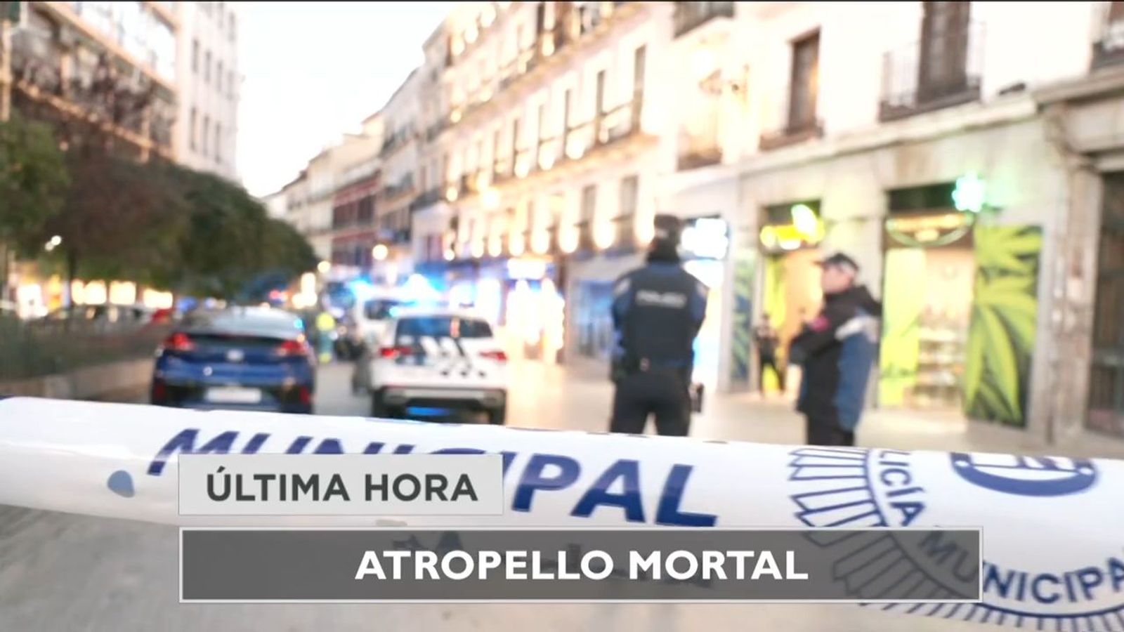 Atropello mortal en la calle Carretas