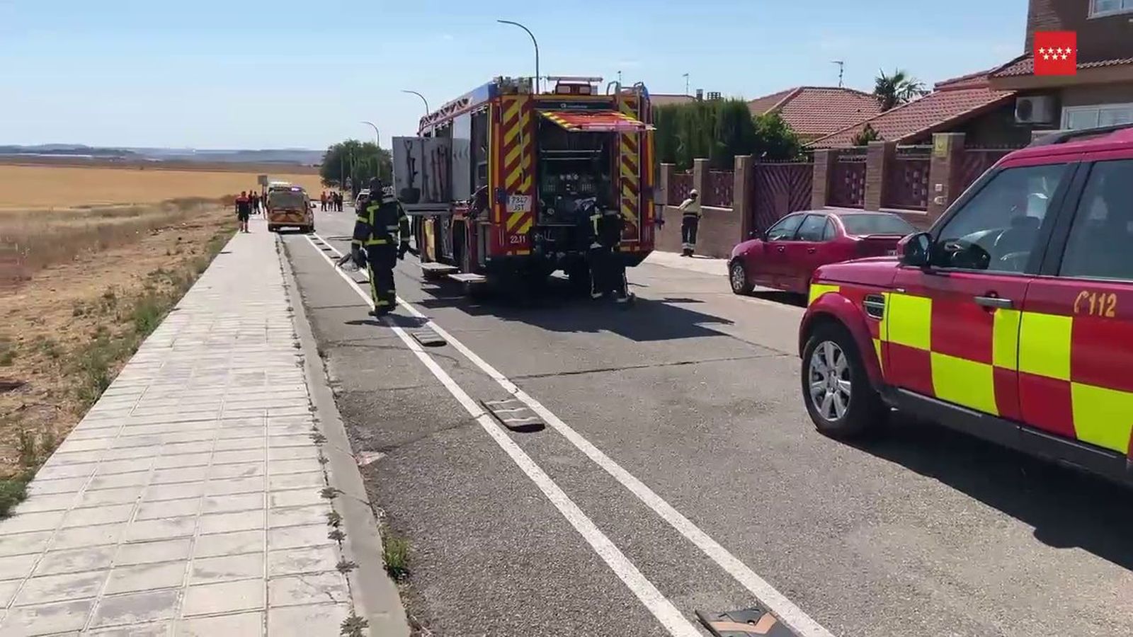 Muere una mujer por inhalación de gas en Torres de la Alameda