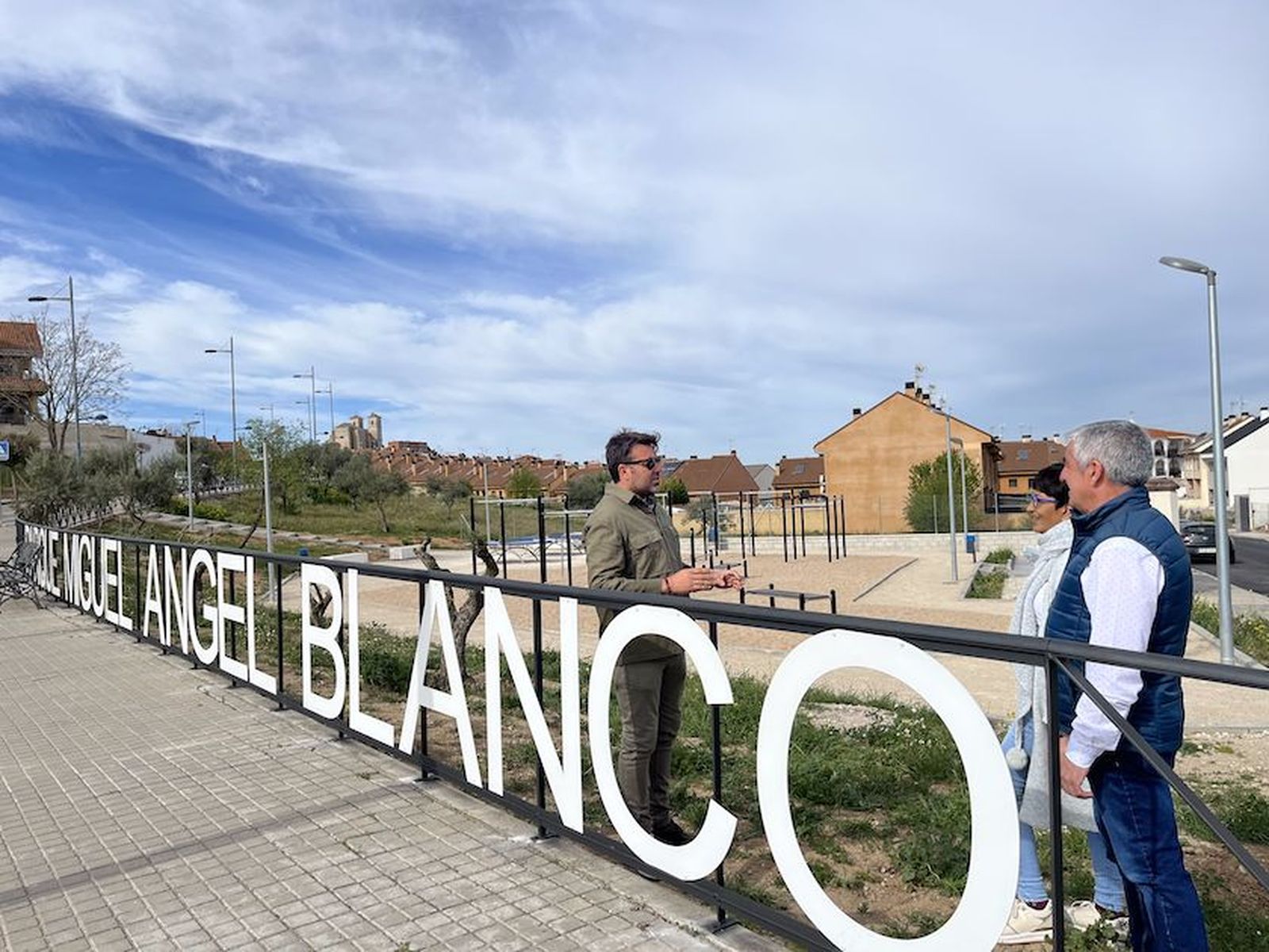 El nuevo Parque de Miguel Ángel Blanco en  Campo Real