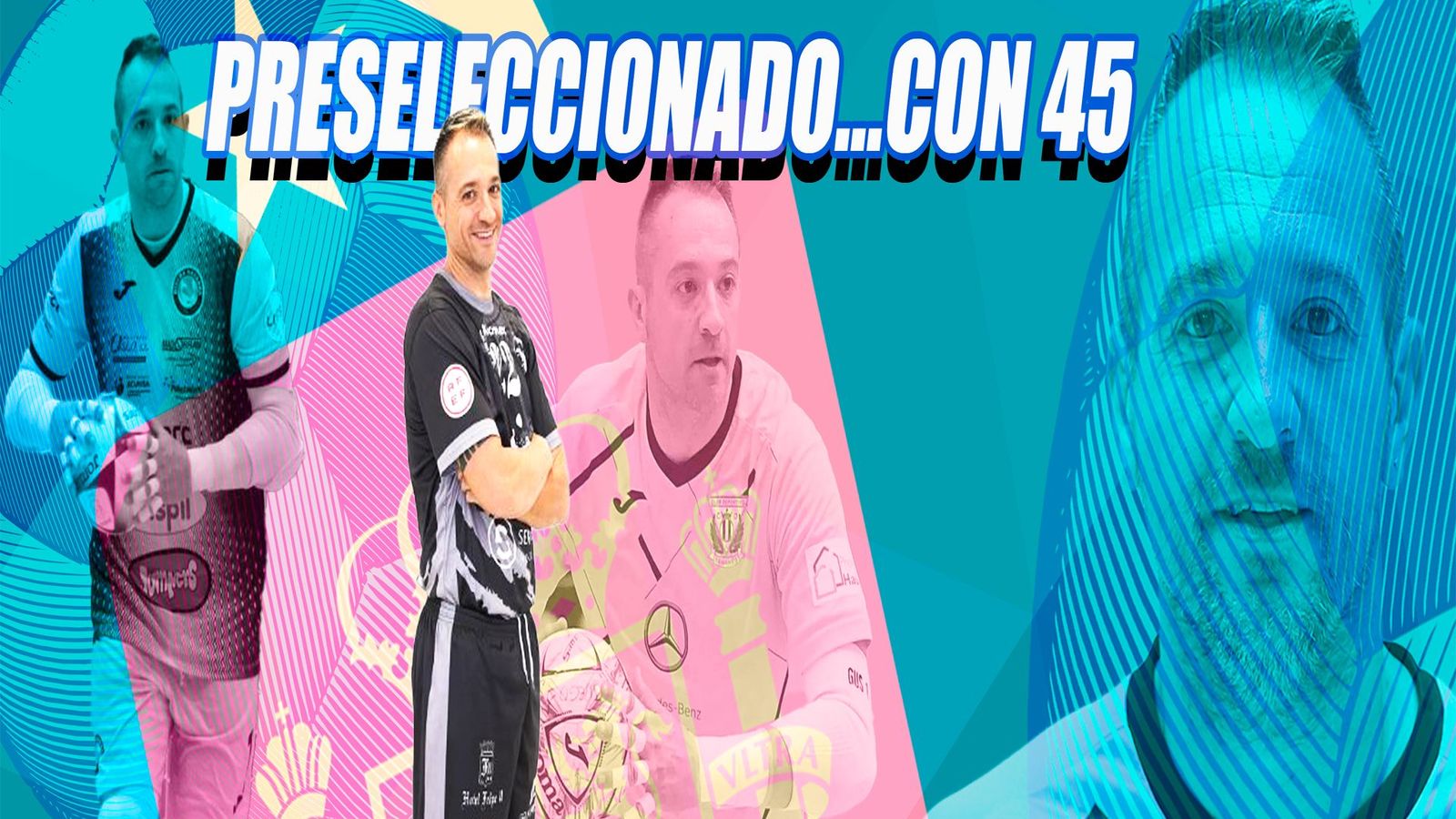 Gus, portero del Peñiscola de 45 años, convocado por la Selección española