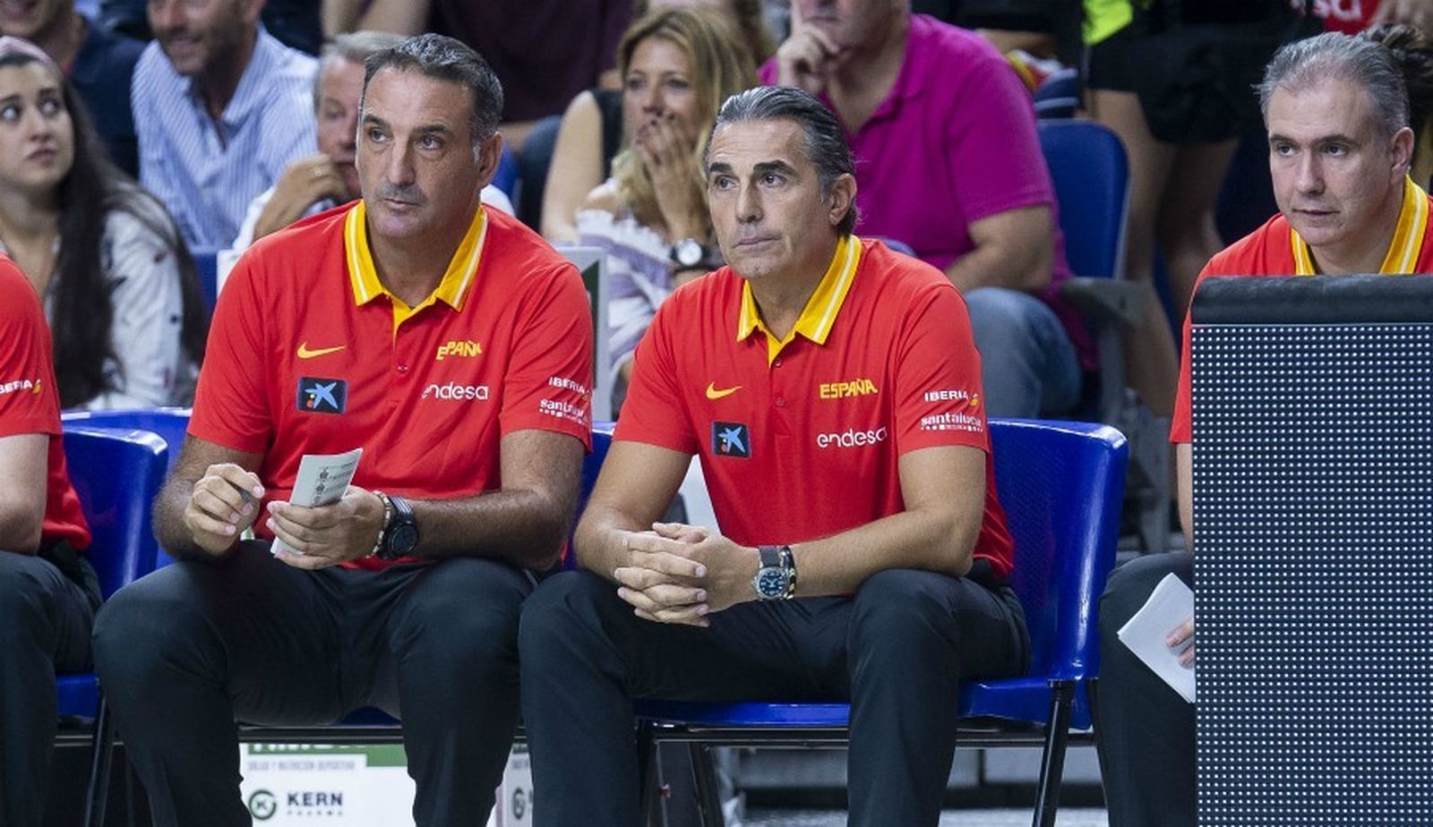 Luis Guil y Sergio Scariolo