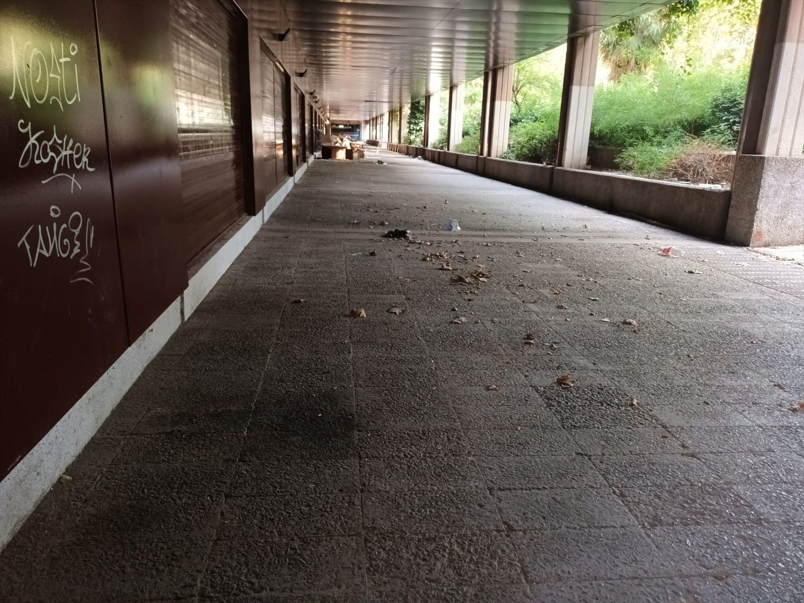 Detenido un indigente por violar a una conocida que dormía en los bajos de Azca