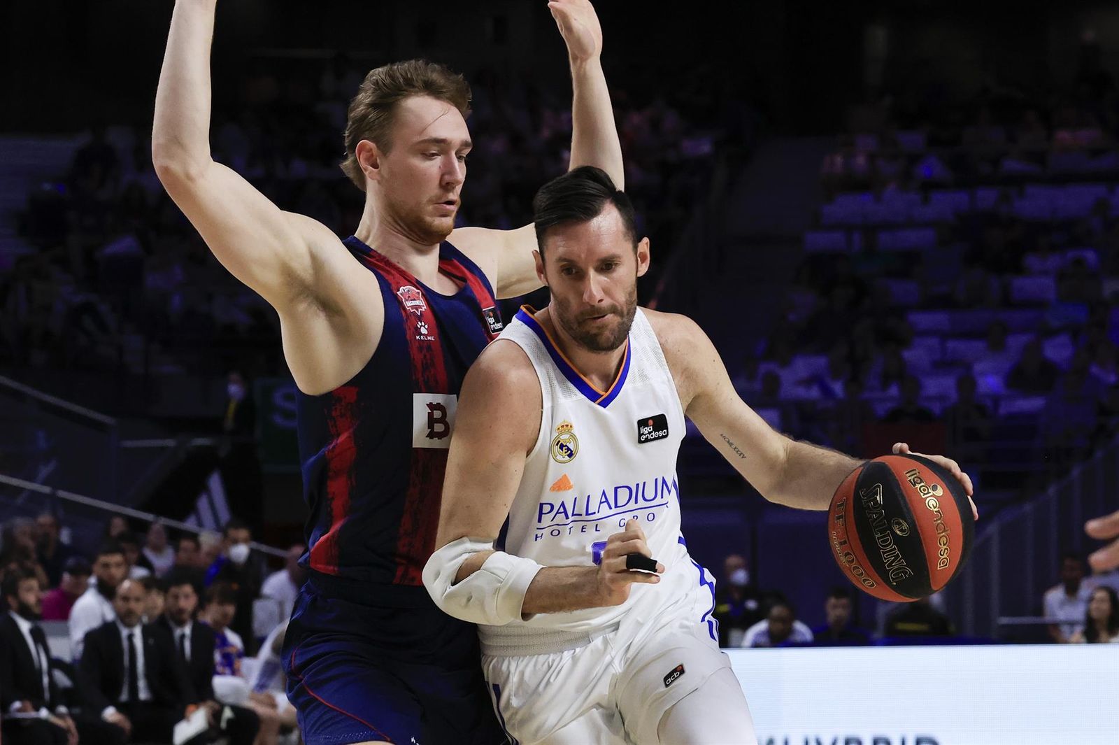 Rudy Fernández ate el Baskonia